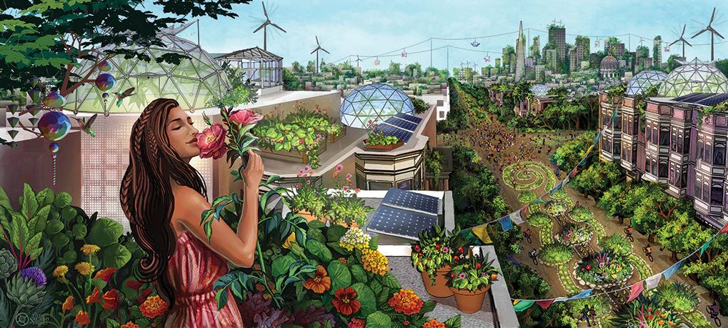 This meme is a split-image comparison of two illustrations. The top image depicts a beautiful woman in a lush garden, surrounded by flowers and trees, with a gentle expression on her face. The text "I'm not a gardener, I'm a gardener-er" is written above her.  The bottom image shows a chaotic and disheveled garden, with weeds and trash scattered everywhere. The text "I'm not a gardener, I'm a gard-ner" is written above it.  The meme is a humorous comparison of two different approaches to gardening, with the top image representing a peaceful and organized approach, and the bottom image representing a chaotic and disorganized approach.